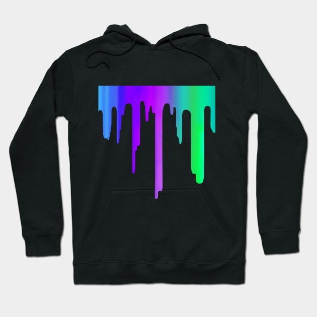 Paint drip hoodie hot sale